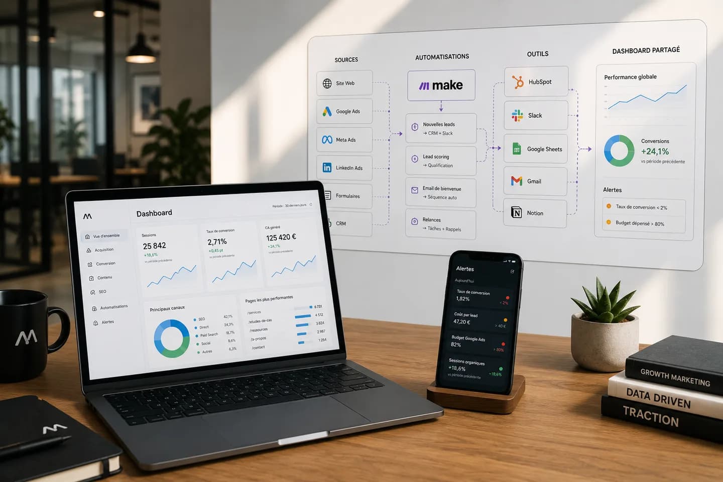 Outillage et automatisations marketing