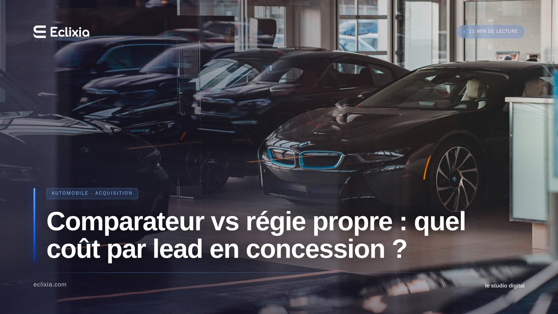 coût par lead concession automobile comparateur vs régie propre - Comparateur vs régie propre : quel coût par lead en concession ?