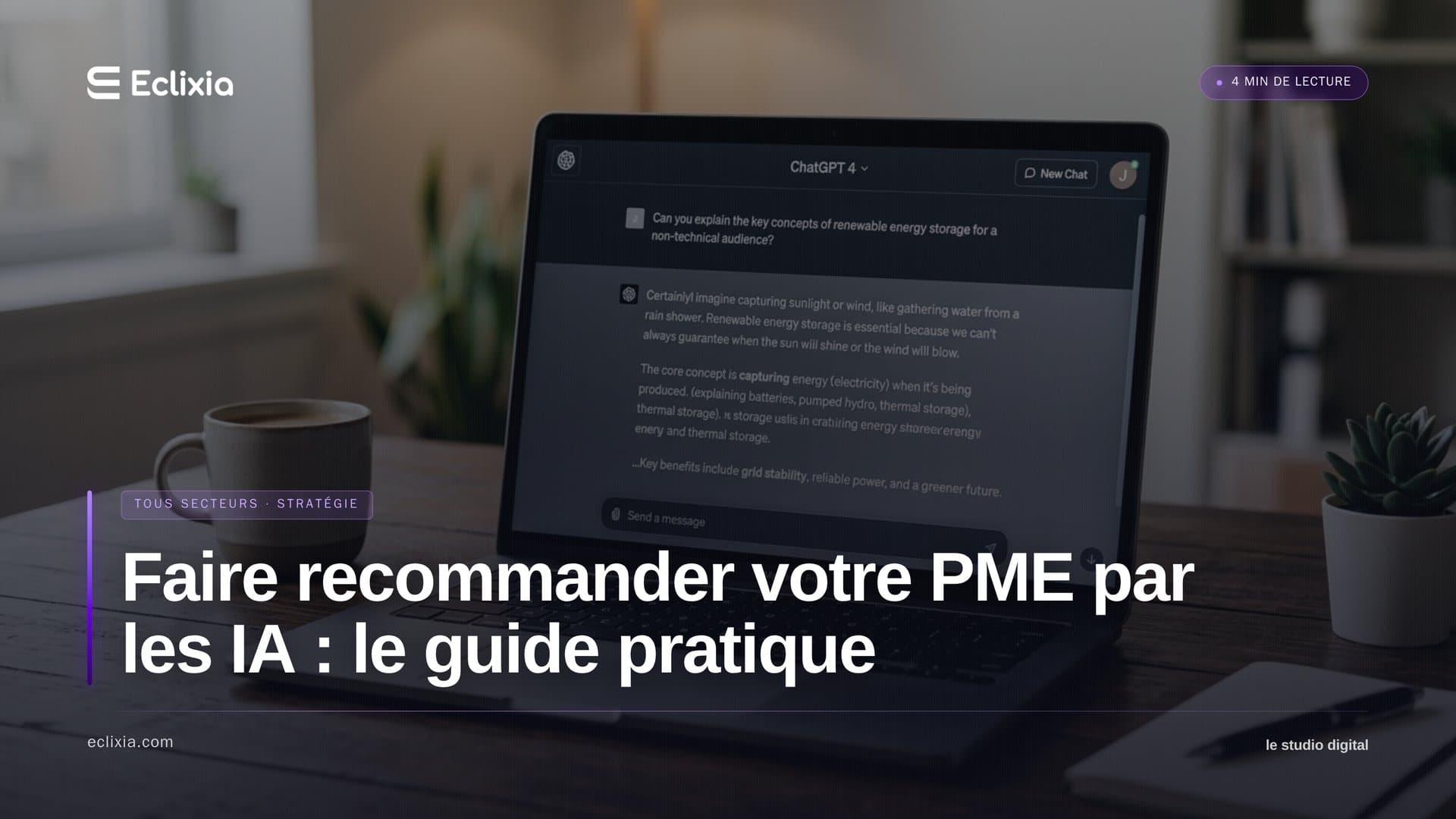 Faire recommander votre PME par les IA : le guide pratique - Faire recommander votre PME par les IA : le guide pratique