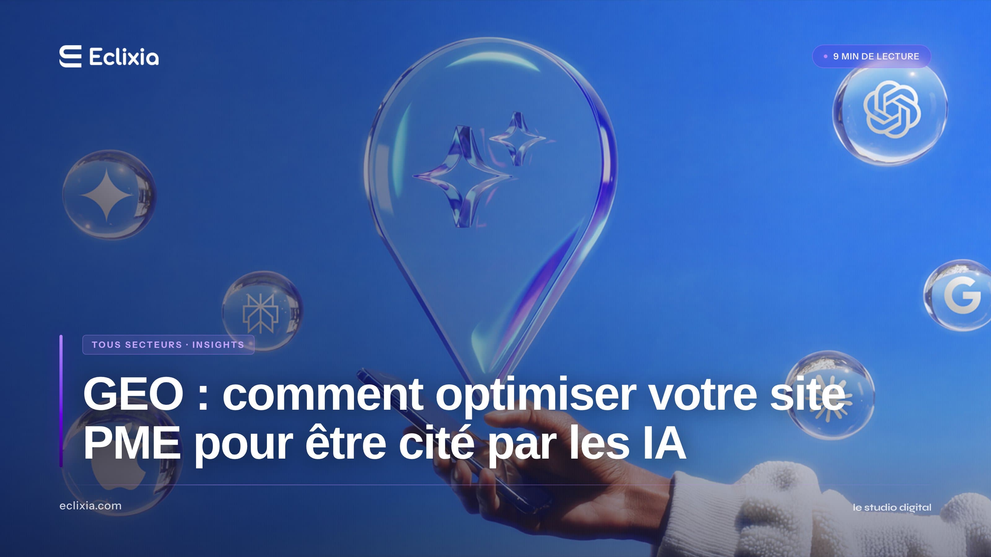 GEO : comment optimiser votre site PME pour être cité par les IA - GEO : comment optimiser votre site PME pour être cité par les IA