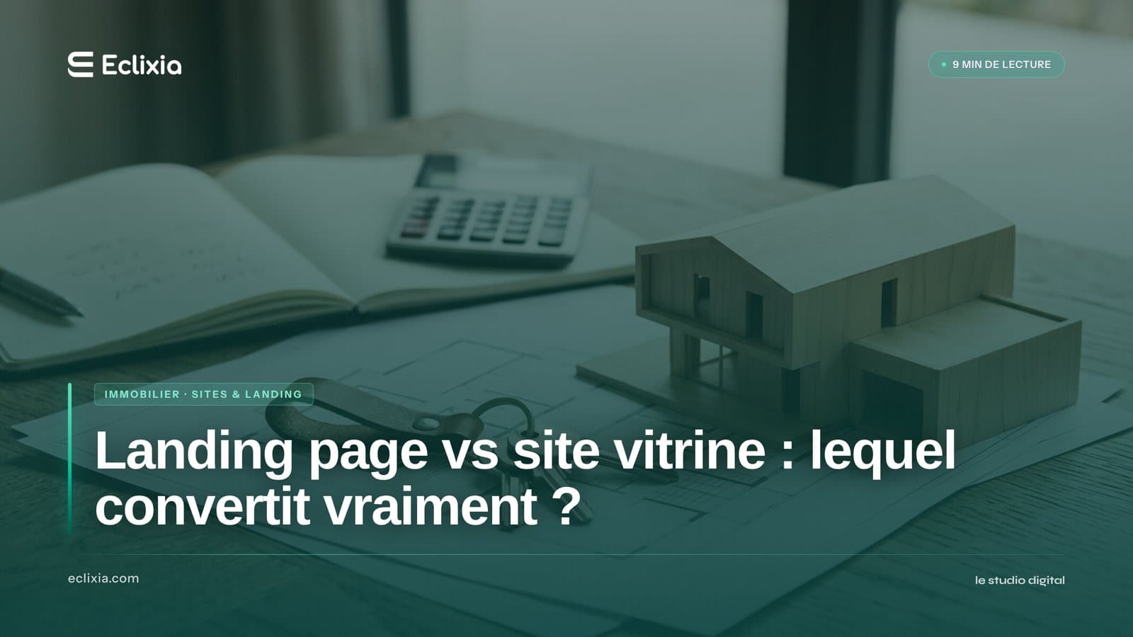 taux de conversion landing page mandat immobilier vs site vitrine ROI 90 jours - Landing page vs site vitrine : lequel convertit vraiment ?