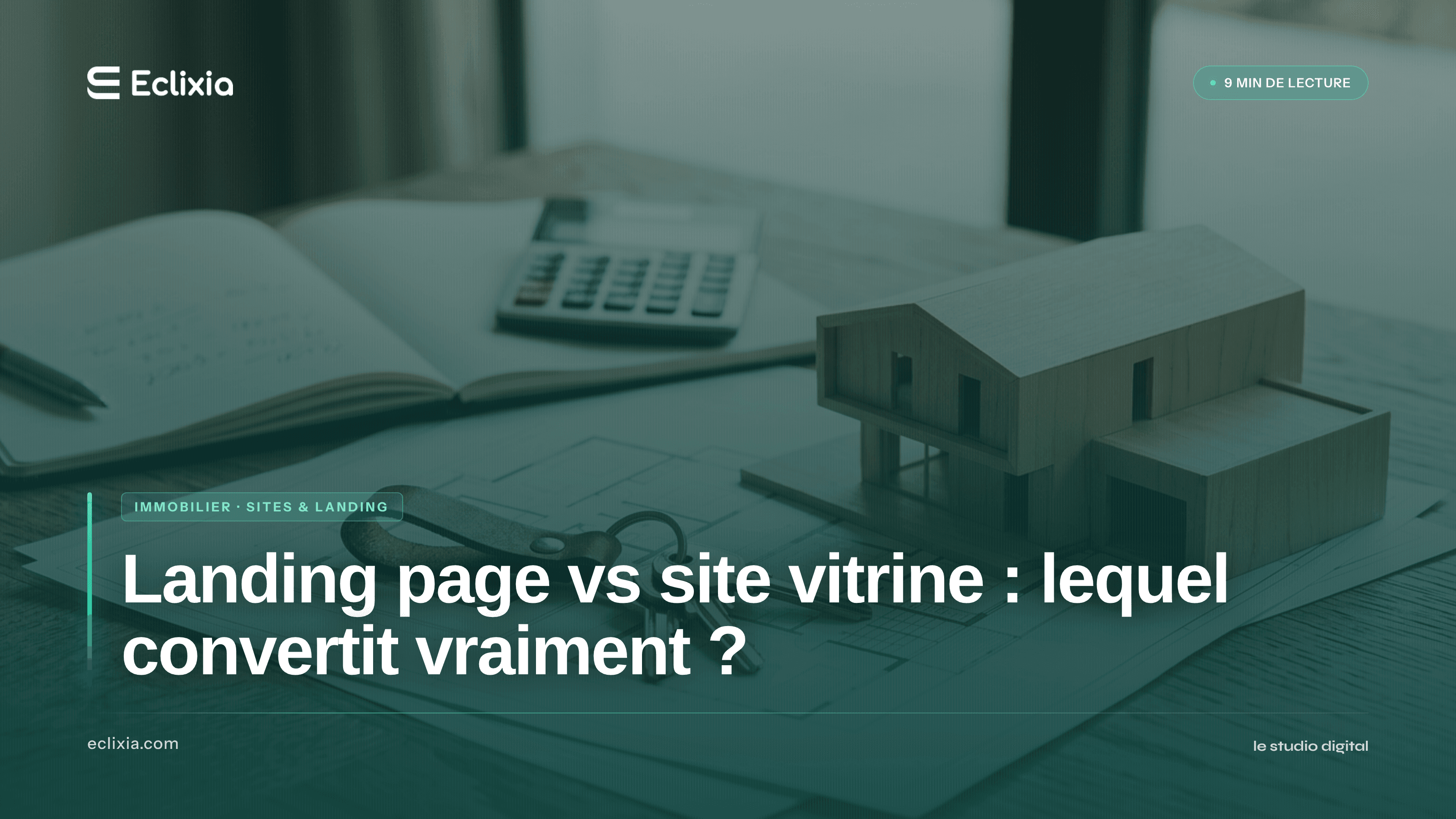 taux de conversion landing page mandat immobilier vs site vitrine ROI 90 jours - Landing page vs site vitrine : lequel convertit vraiment ?
