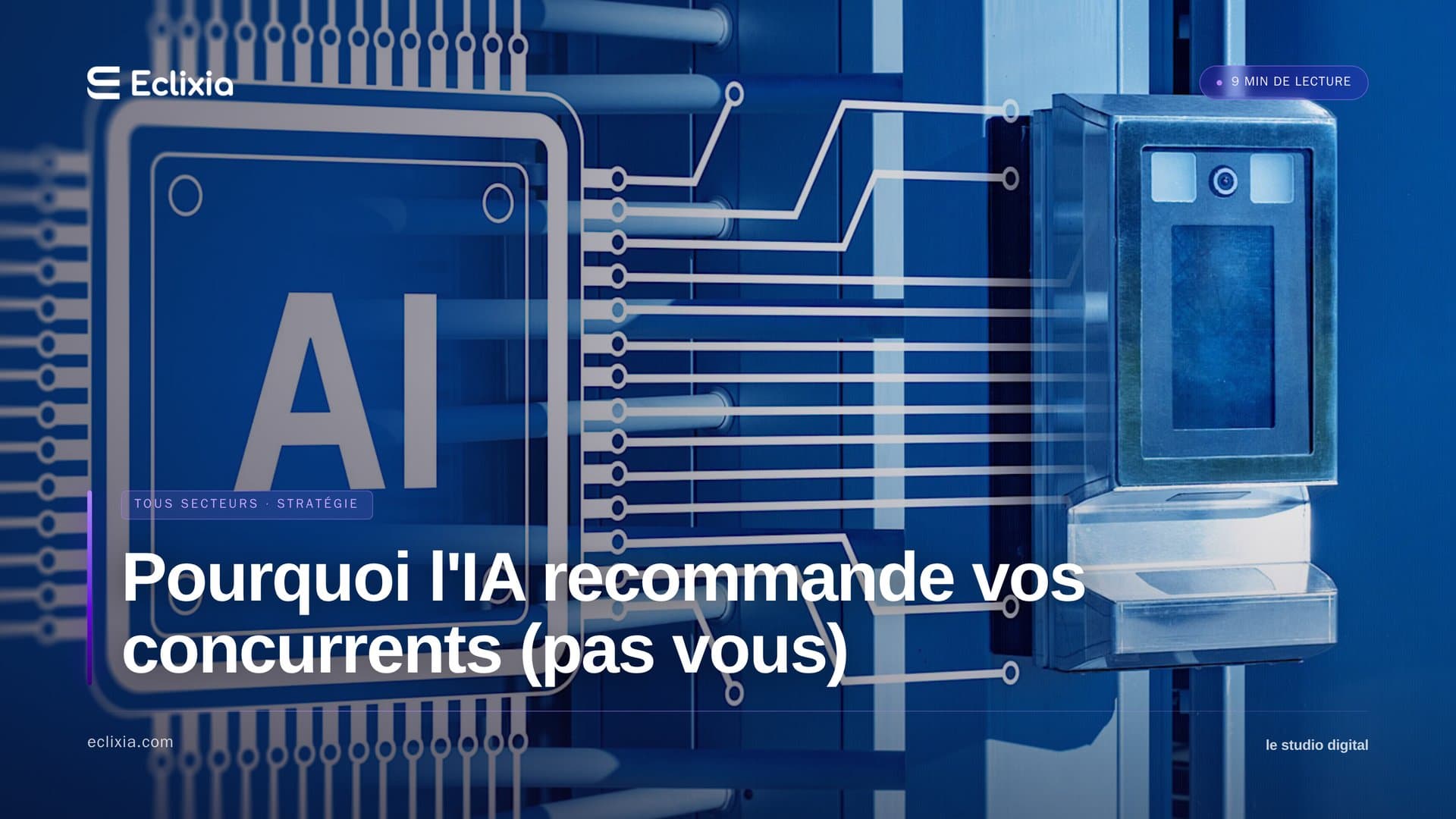 intelligence artificielle recommande votre entreprise - Pourquoi l'IA recommande vos concurrents (pas vous)
