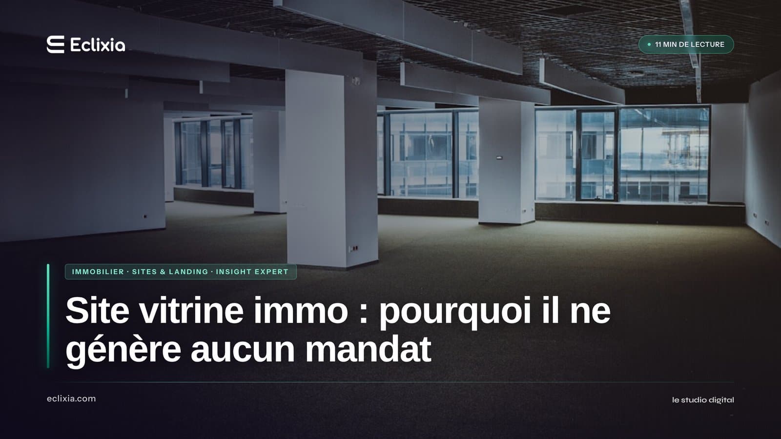 site vitrine agence immobilière qui ne génère pas de mandats - Site vitrine immo : pourquoi il ne génère aucun mandat