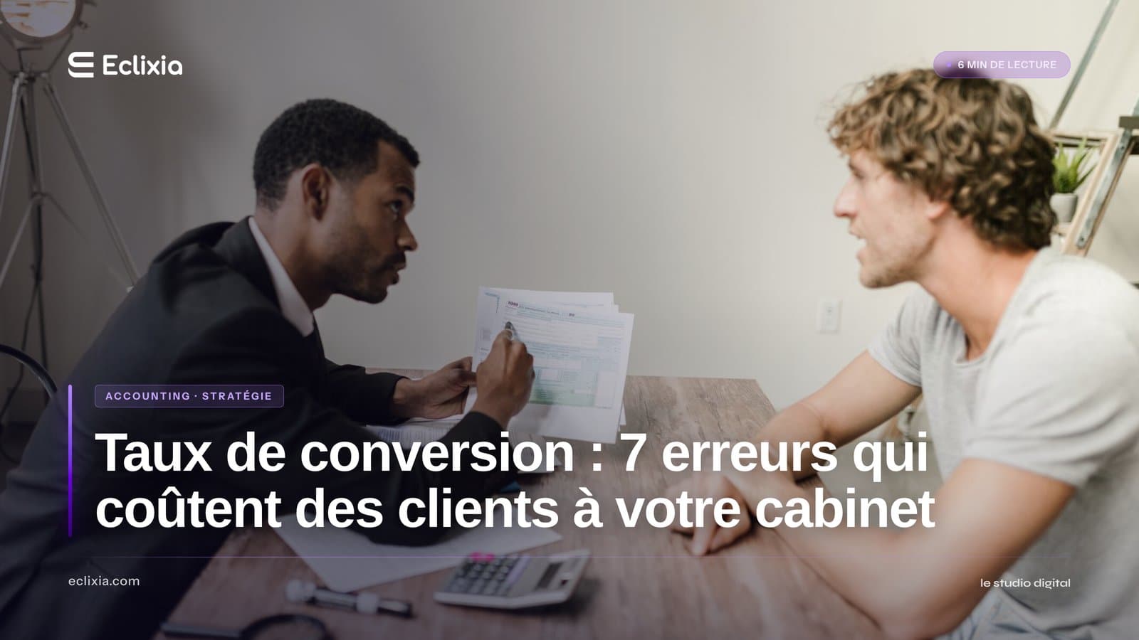 taux de conversion site cabinet comptable avocat conseil B2B - Taux de conversion : 7 erreurs qui coûtent des clients à votre cabinet