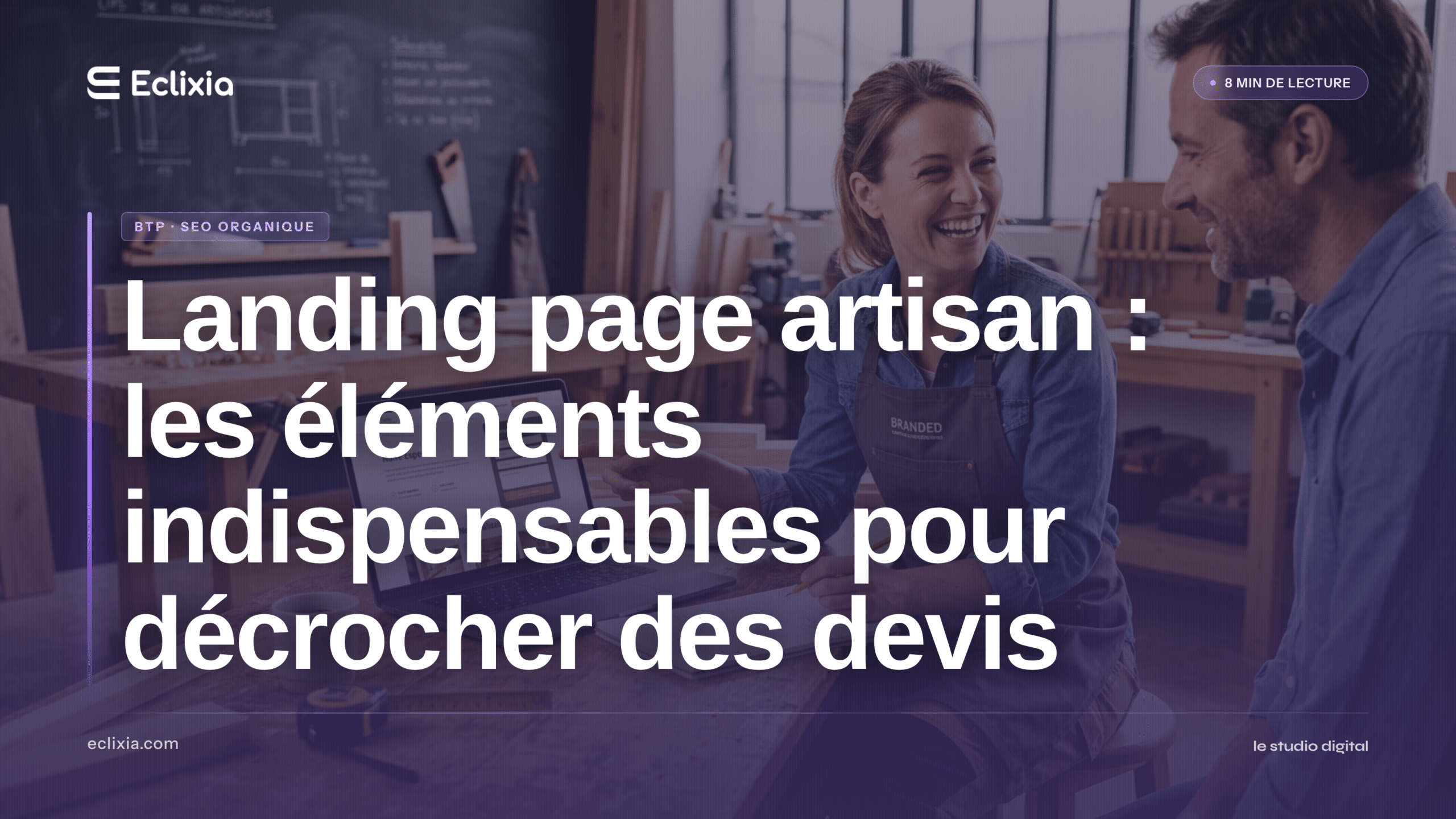 éléments indispensables landing page conversion devis artisan local - Landing page artisan : les éléments indispensables pour décrocher des devis
